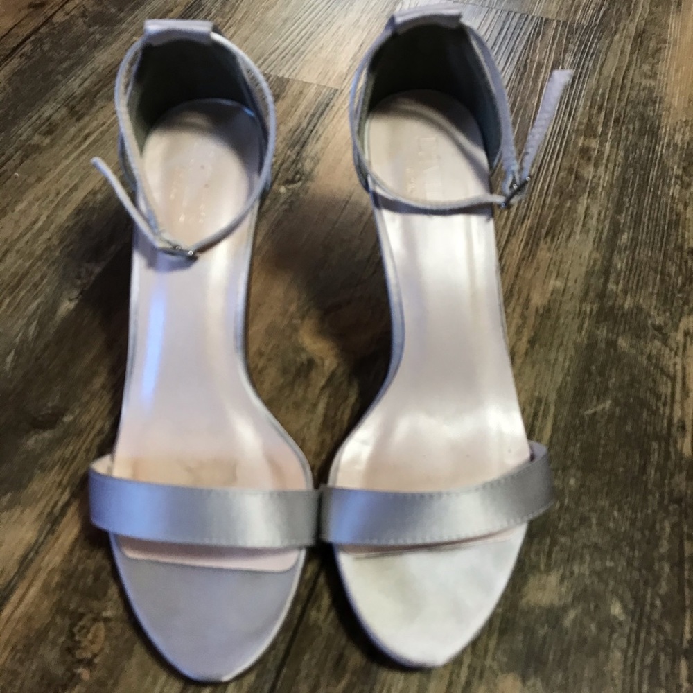Silver 2inch dress heel